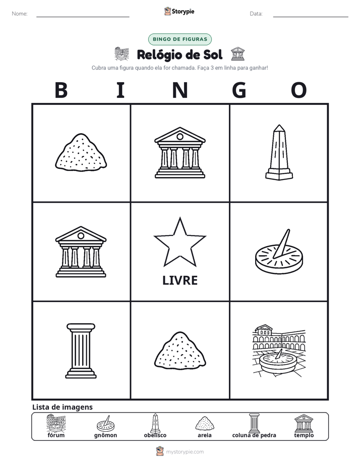 Bingo de Imagens