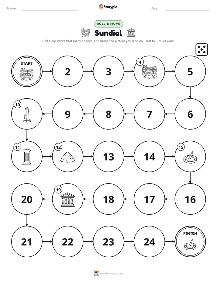 Roll & Move Game