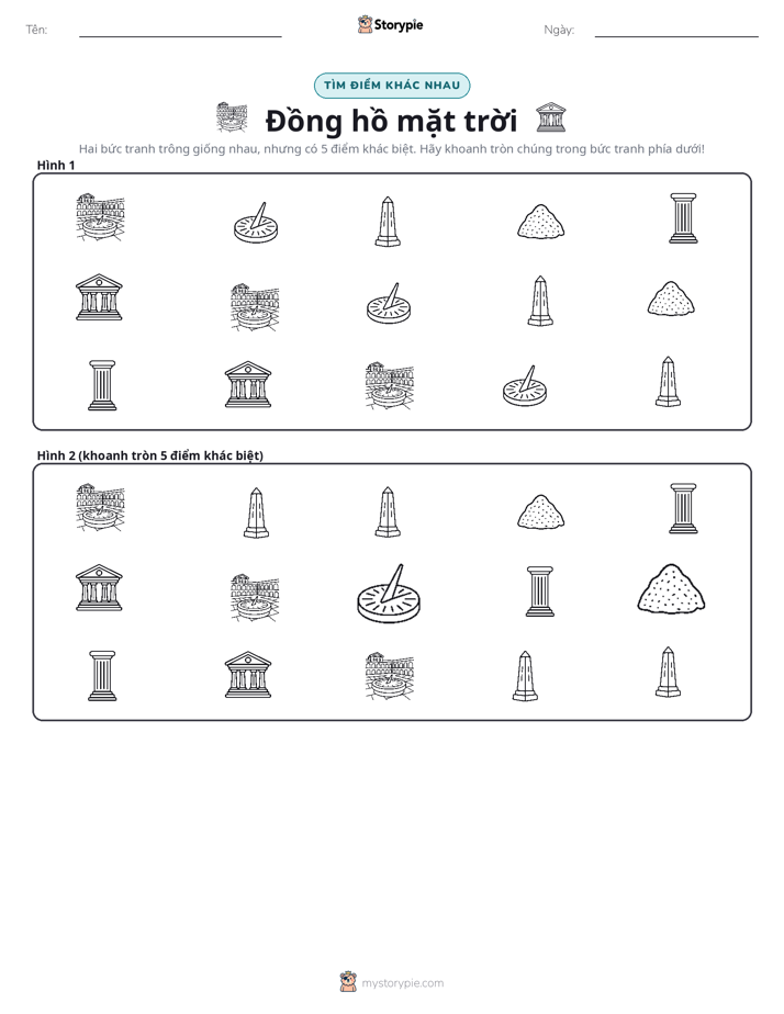 Tìm Sự Khác Biệt
