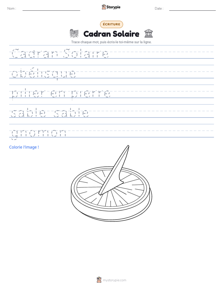Pratique d'écriture