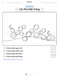 Xem trước tài liệu in sẵn Các Pha của Mặt Trăng