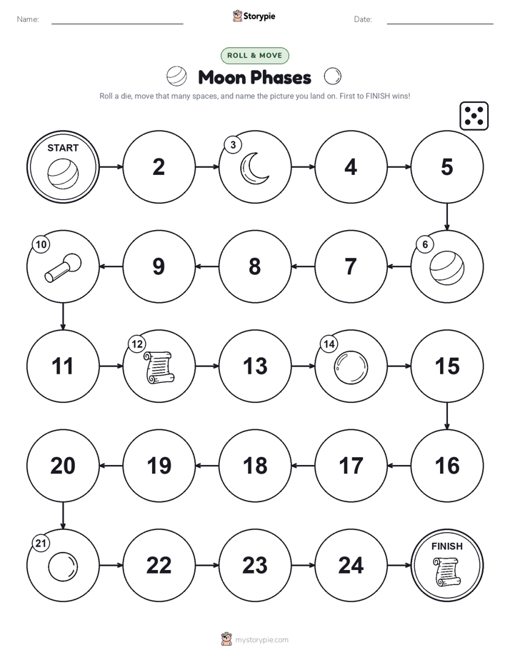 Roll & Move Game