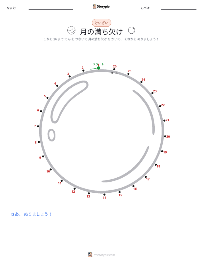点つなぎ