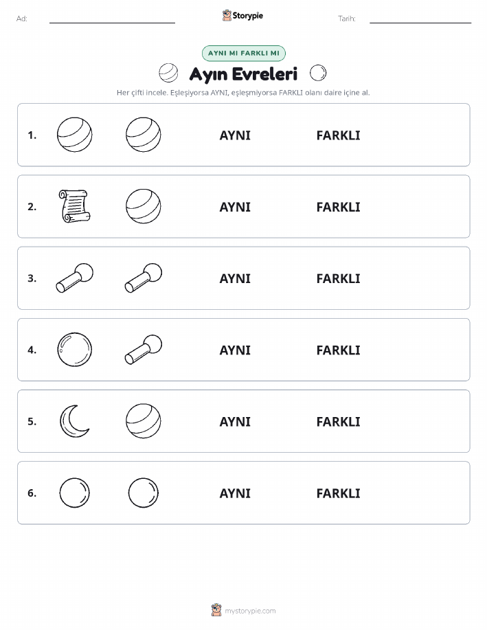 Aynı mı Farklı mı
