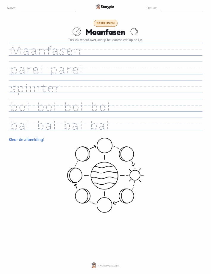 Schrijf Oefening