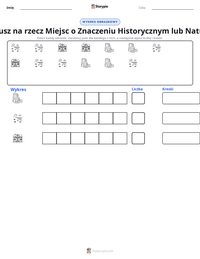 Podgląd drukowalnego arkusza ćwiczeń Narodowy Fundusz na rzecz Miejsc o Znaczeniu Historycznym lub Naturalnym Pięknie