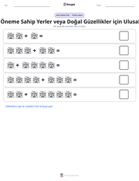Tarihi Öneme Sahip Yerler veya Doğal Güzellikler için Ulusal Vakıf yazdırılabilir çalışma sayfası önizlemesi