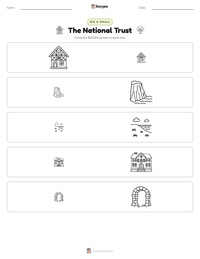 The National Trust printable worksheet preview
