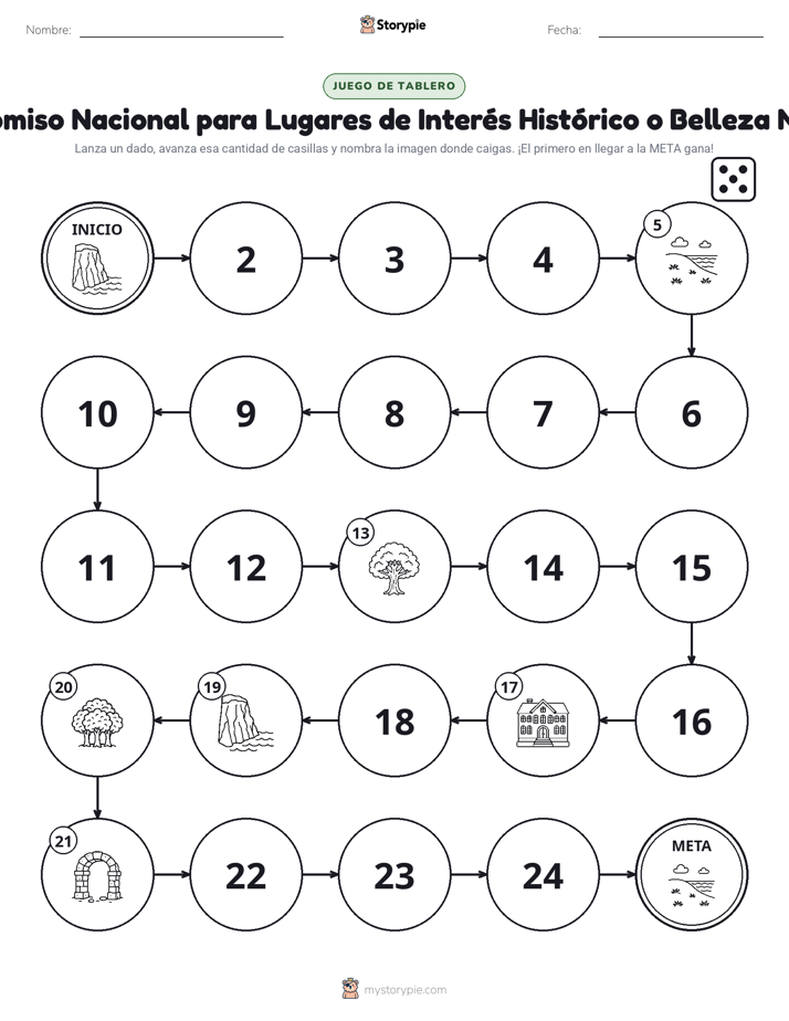 Juego de Rueda y Avanza