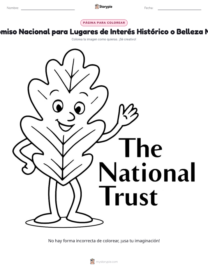 Página para Colorear