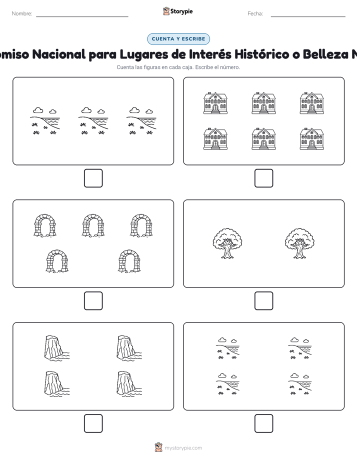 Cuenta y Escribe