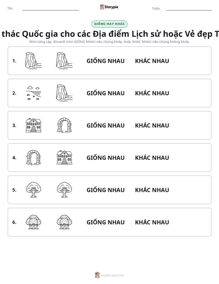 Giống Hay Khác