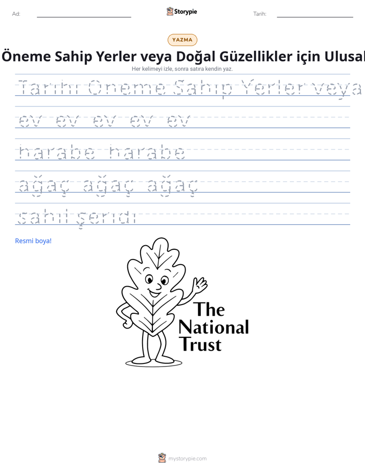 Yazma Pratiği