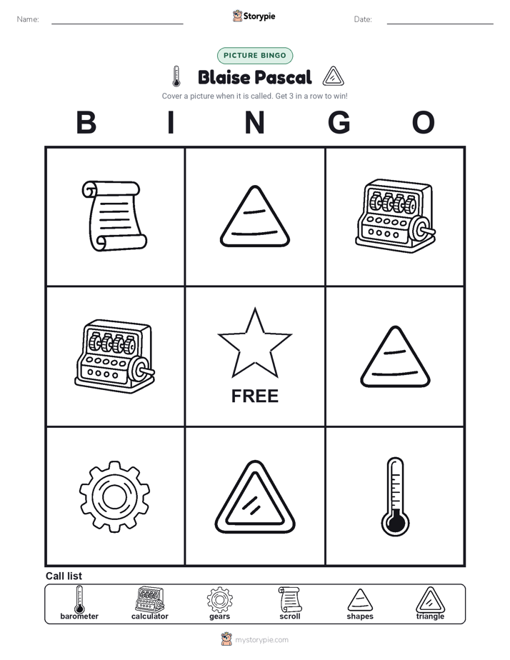 Picture Bingo