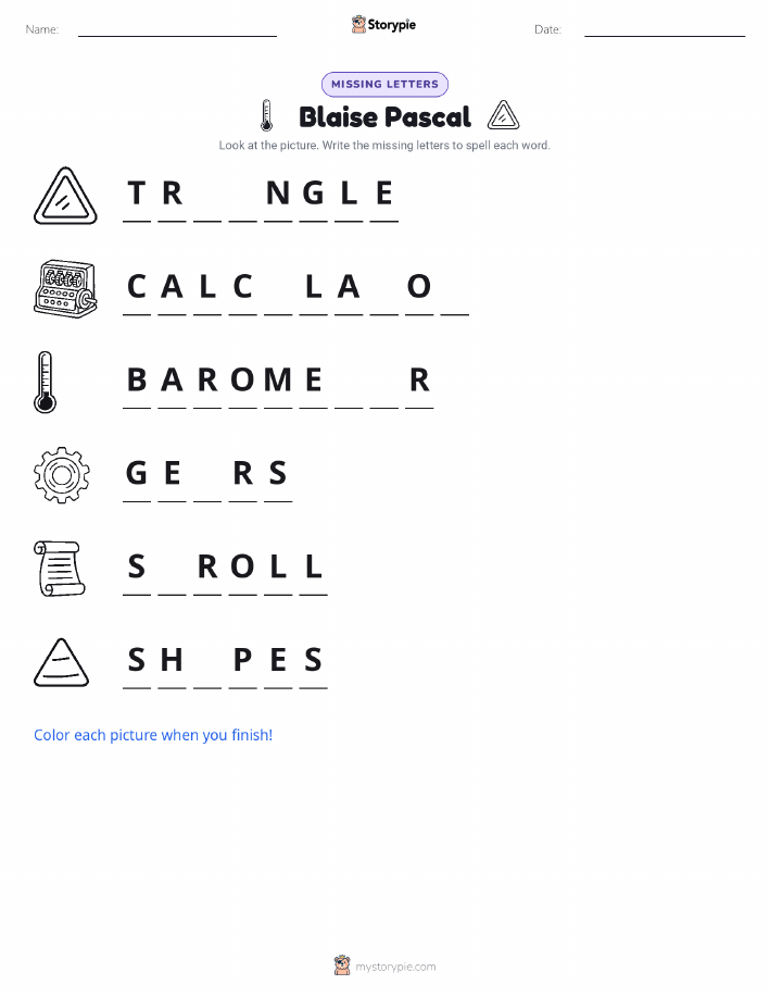 Missing Letters