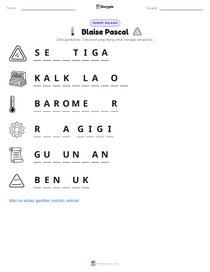 Huruf yang Hilang