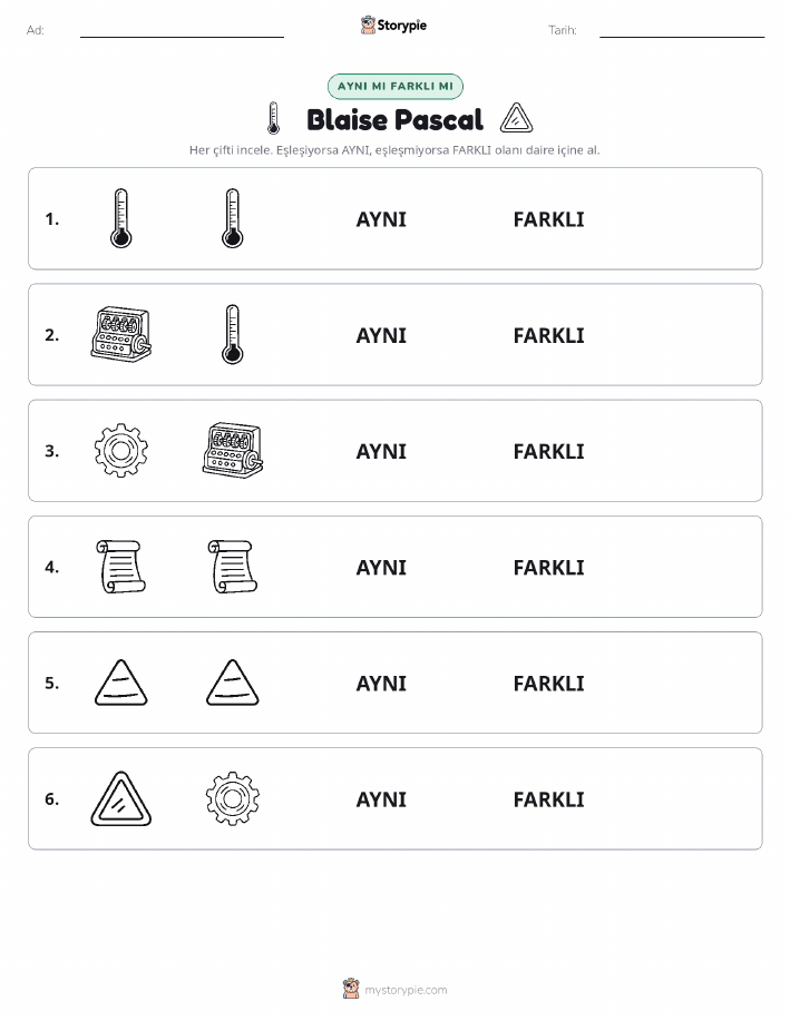 Aynı mı Farklı mı