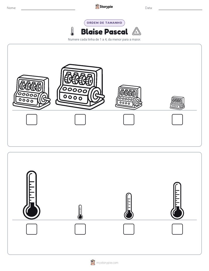 Ordem de Tamanho