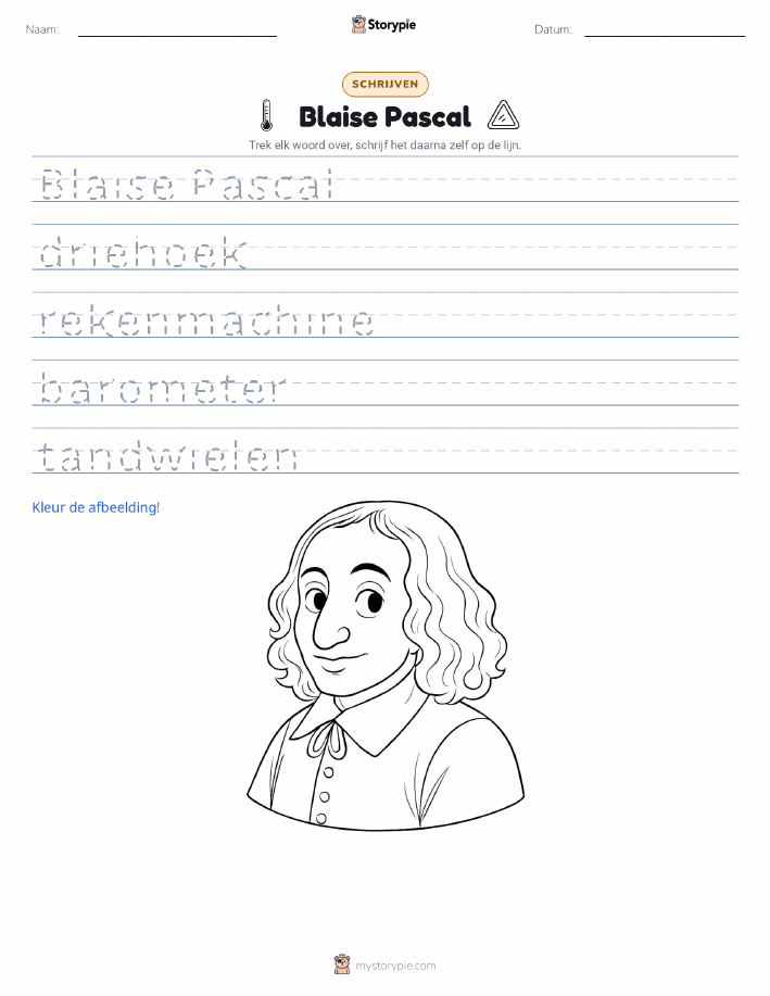 Schrijf Oefening