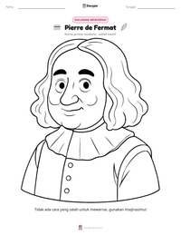 Prabaca lembar kerja cetak Pierre de Fermat