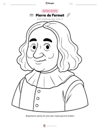 Pierre de Fermat yazdırılabilir çalışma sayfası önizlemesi