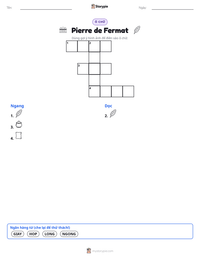 Xem trước tài liệu in sẵn Pierre de Fermat