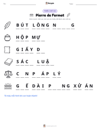 Xem trước tài liệu in sẵn Pierre de Fermat