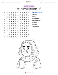 Anteprima della scheda stampabile di Pierre de Fermat