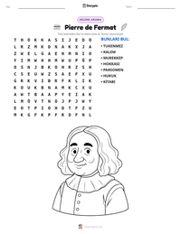 Pierre de Fermat yazdırılabilir çalışma sayfası önizlemesi