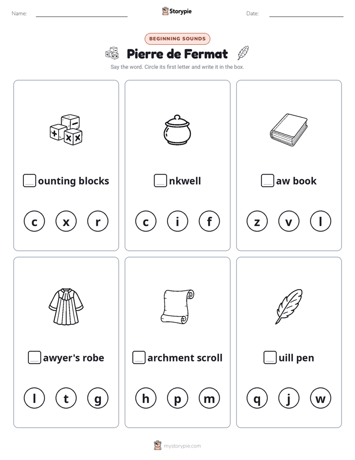 Beginning Sounds