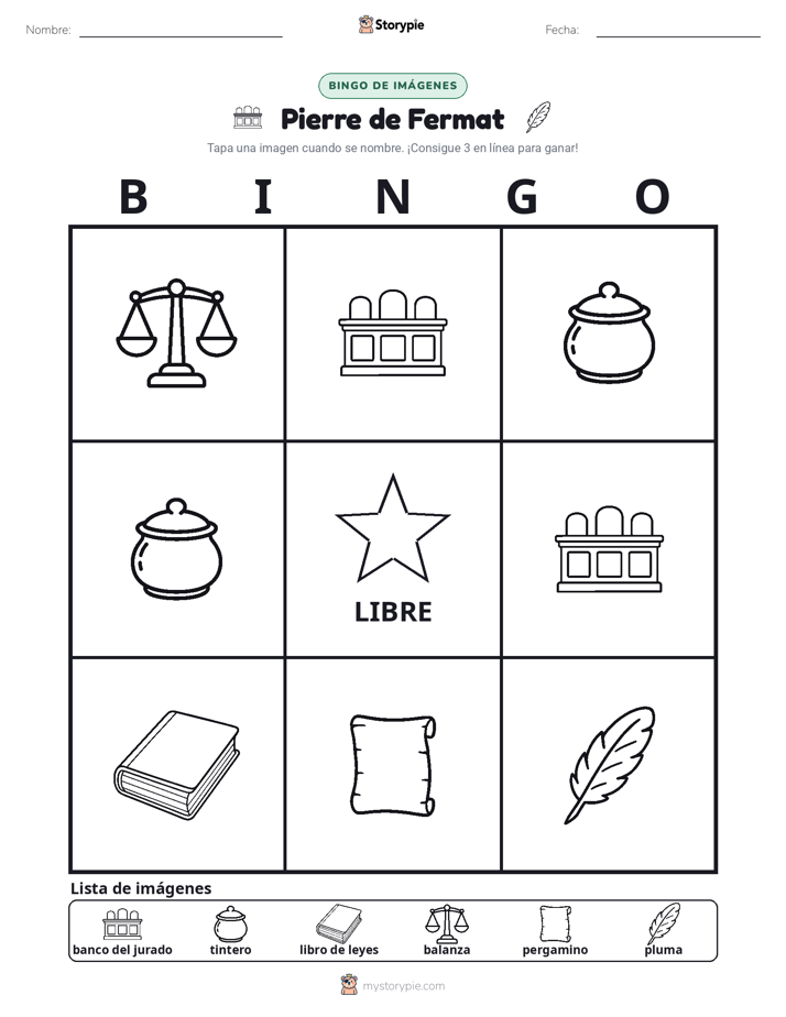 Bingo de Imágenes