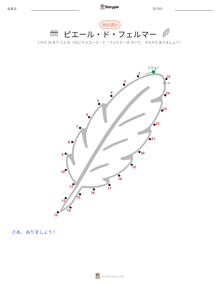 点つなぎ