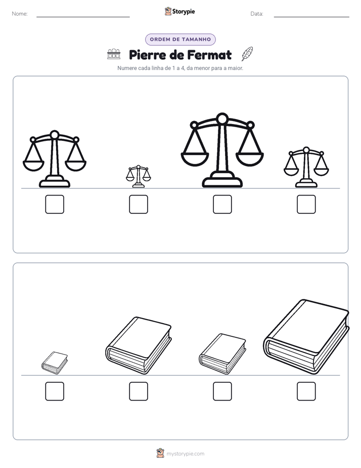 Ordem de Tamanho