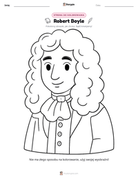 Podgląd drukowalnego arkusza ćwiczeń Robert Boyle