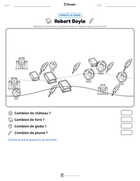 Aperçu de la feuille de travail imprimable Robert Boyle