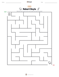 Robert Boyle printable worksheet preview