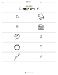Robert Boyle printable worksheet preview