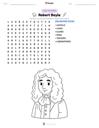 Prévia da folha de atividades imprimível Robert Boyle
