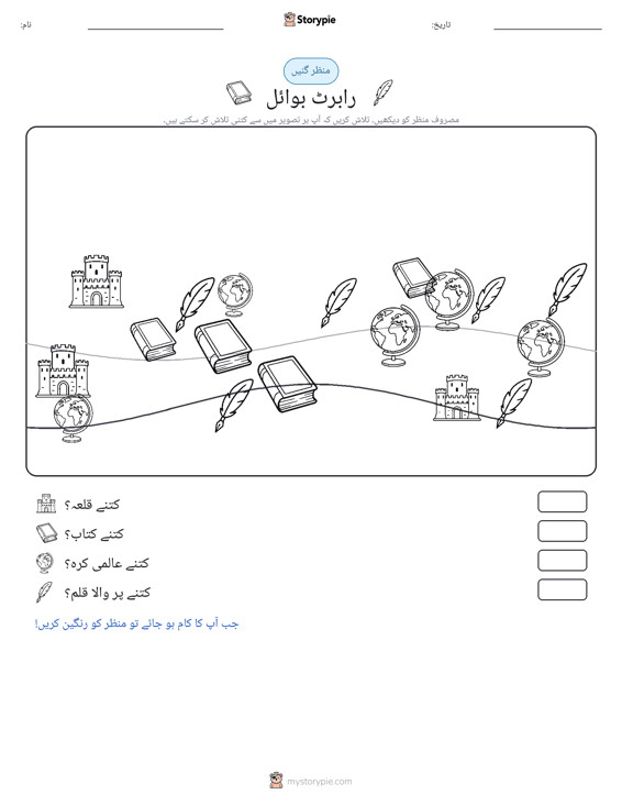 گنتی کا منظر