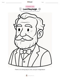 Lord Rayleigh printable worksheet preview