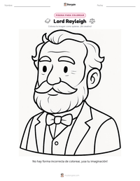 Vista previa de la hoja de trabajo imprimible de Lord Rayleigh
