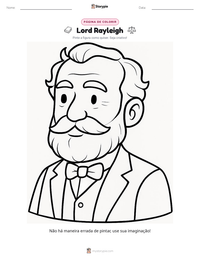 Prévia da folha de atividades imprimível Lord Rayleigh