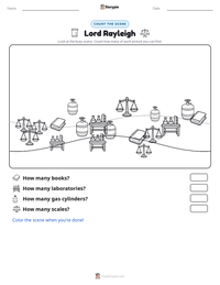 Lord Rayleigh printable worksheet preview