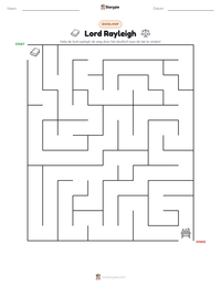 Lord Rayleigh afdrukbare werkblad voorbeeld