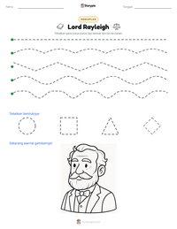 Prabaca lembar kerja cetak Lord Rayleigh