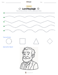 Prévia da folha de atividades imprimível Lord Rayleigh