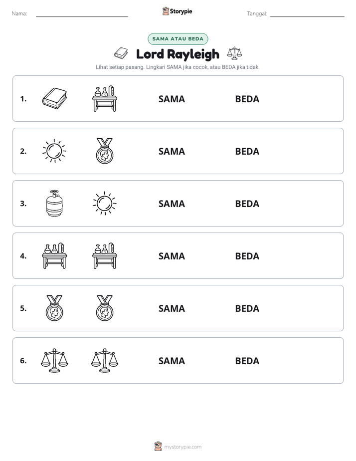 Sama atau Berbeda