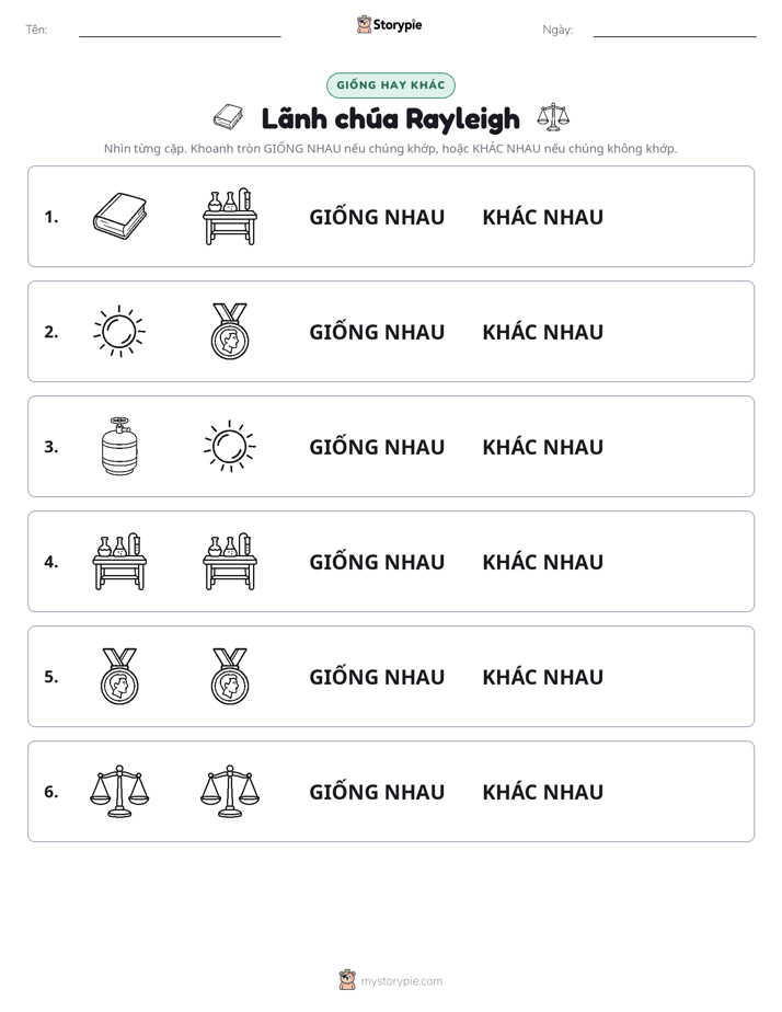 Giống Hay Khác