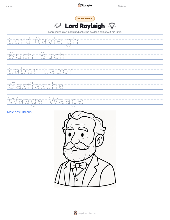 Schreibübung
