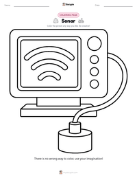 Sonar printable worksheet preview